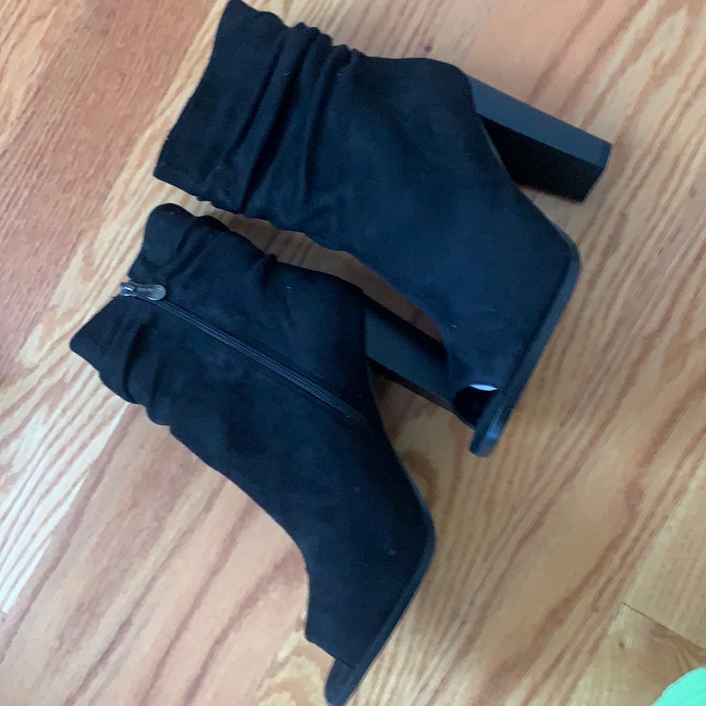 Black boots